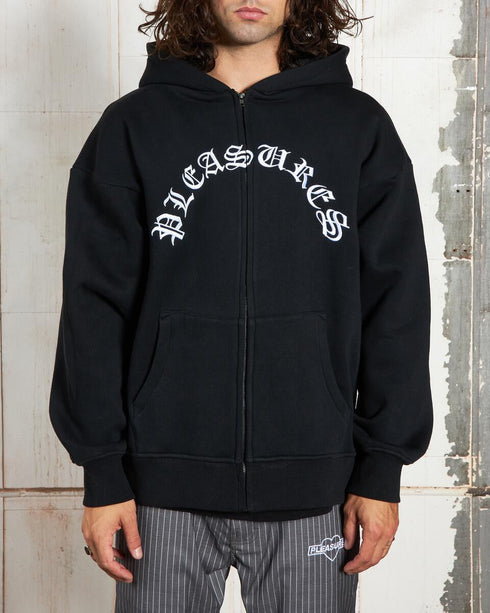 PLEASURES TOGETHER ZIP HOODIE Mens Apparel - Mens Apparel